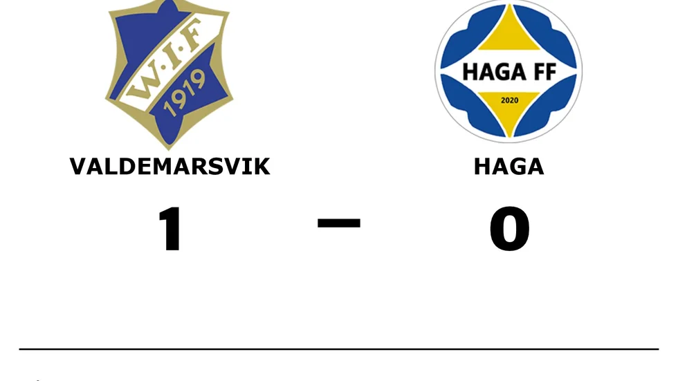 Valdemarsviks IF vann mot Haga FF