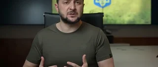 Zelenskyj öppningstalar på Venedigbiennalen