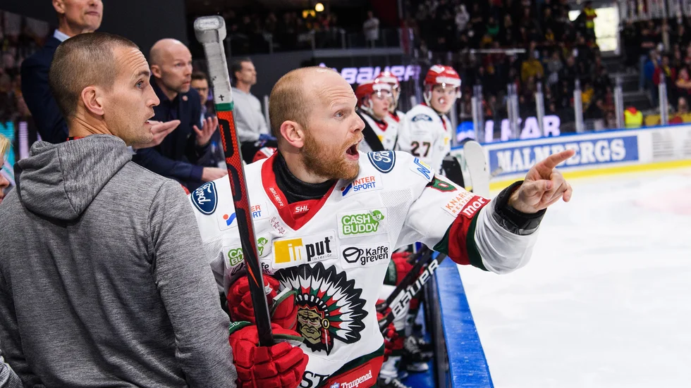 Ryan Lasch var förbannad efter smällen från Pontus Andreasson.
