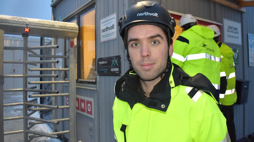 Anders Thor, ansvarig för samhällsrelationer på Northvolt.