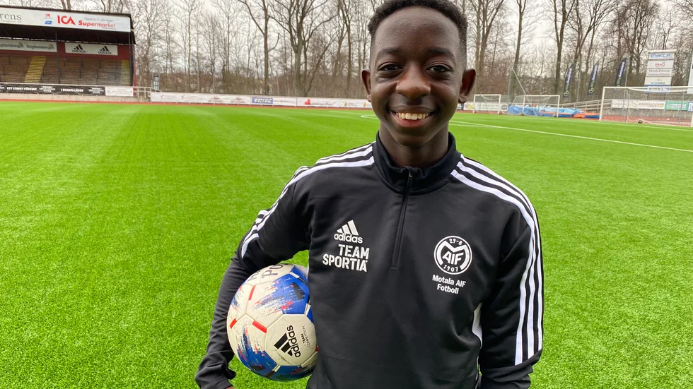 Charles Buyondo kom tvåa med Sveriges future team i fyrnationsturneringen i Nederländerna. "Trodde inte vi skulle prestera så bra", säger Motala AIF-spelaren.