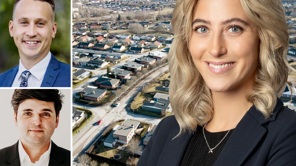 Vissa renoveringar bör man lämna till proffsen, anser samtliga tre mäklare som tidningen har pratat med. Felix Blomstrand, Julian Valkov och Amanda Dahlgren tycker alla att hantverkare bör sköta bland annat vatten, avlopp och våtrum. Bilden är ett montage.