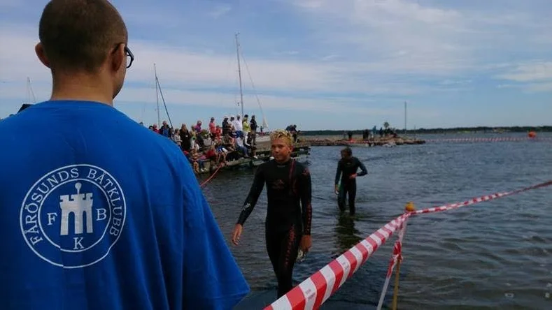 Linus Kahl tog hem 2016 års upplaga av Sundsimmet.