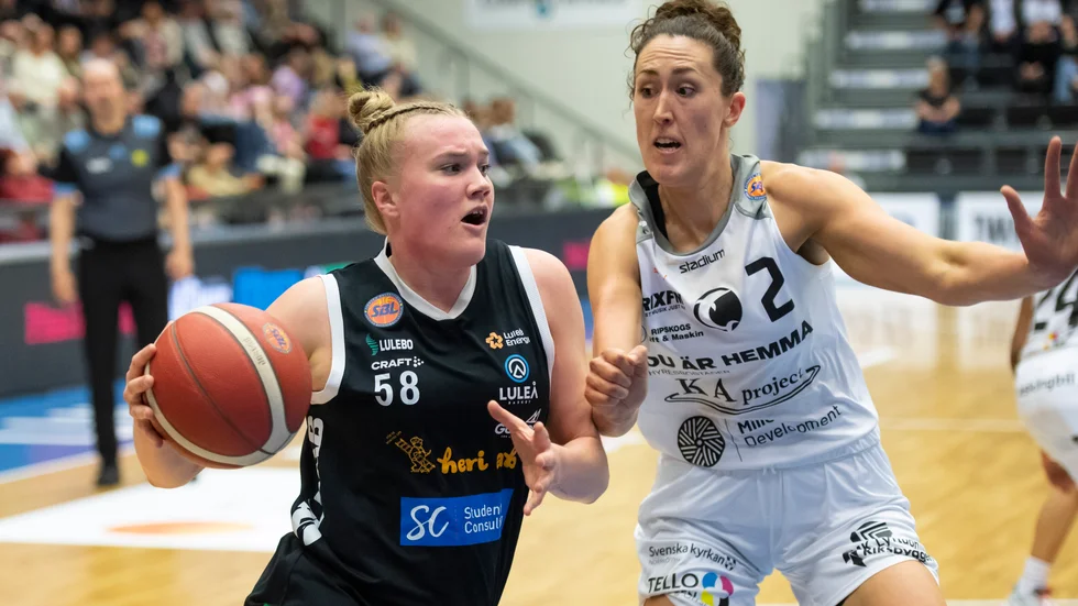 Kate Oliver kom in från bänken och gjorde viktiga minuter mot Luleå. 