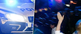 Så var partynatten för polisen