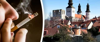 UTREDNING: Rökförbud i hela Visby innerstad