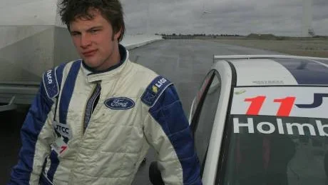 Slut. Efter en misslyckad säsong i JTCC tar Alexander Holmberg en timeout nästa år.Foto: ULF JÖNSSON.
