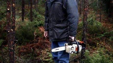 Skogskarl. Stig Ungelheim, Buttle, får Liljewalchska skogsfondens pris 2008.                                                FOTO: HENRIK RADHE