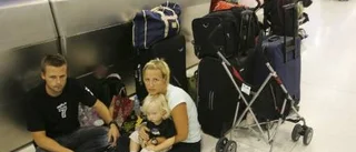 Barnfamiljen måste stanna en vecka