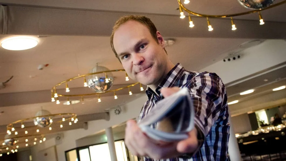 Magisk mästare. Erik Nordvall vann Grand Prix på trolleri-SM.