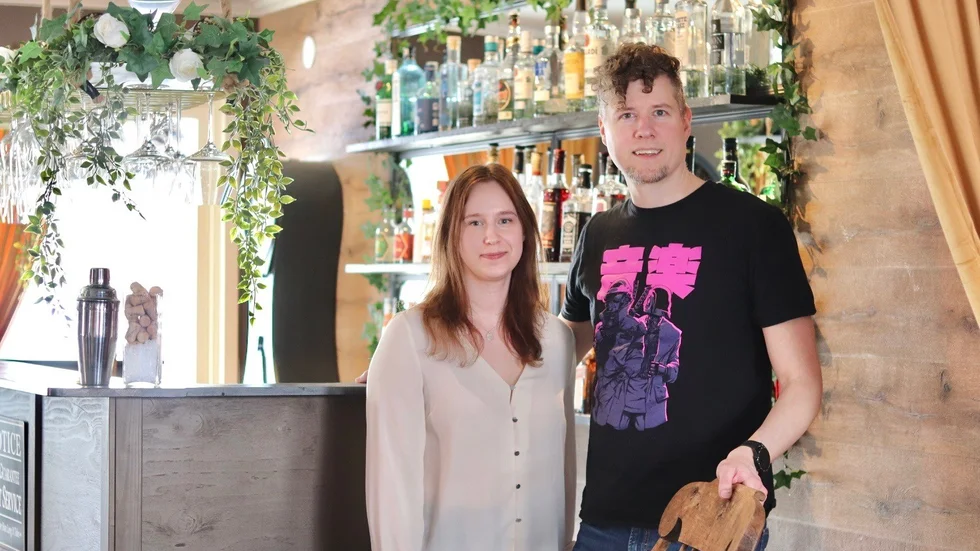 Mathilda Bodén och Markus Lindahl välkomnar Norrans läsare in till deras hem.