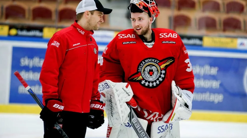Gusten Törnqvist, till vänster, ska springa Kretsloppet.