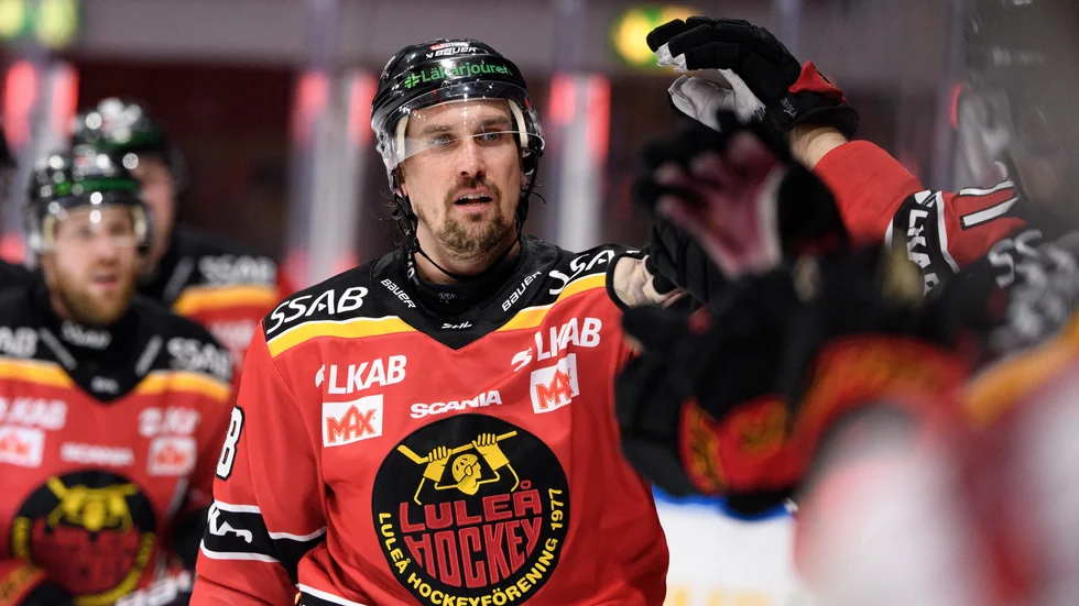 Sami Lepistö satte sitt första slutspelsmål för Luleå när laget säkrade en plats i semifinalerna. 