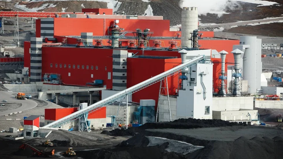 UNDERSÖKT. Pelletsverket KK4 och KA3 i Kiruna. LKAB har undersökt koldioxidutsläppen vid pelletstillverkning.