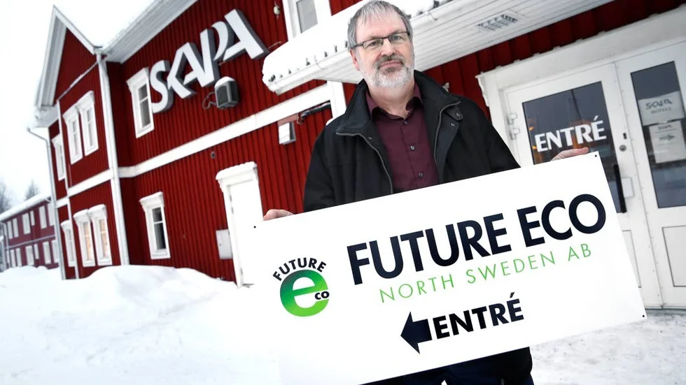 PLATTFORM. Alf Anderfors, VD på Future Eco, säger att de tillsammans med regionala aktörer ska bygga en samarbetsplattform.