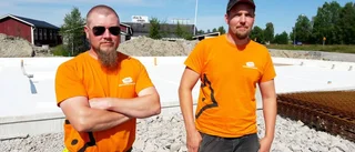 De bygger en ny verkstad i Kalix
