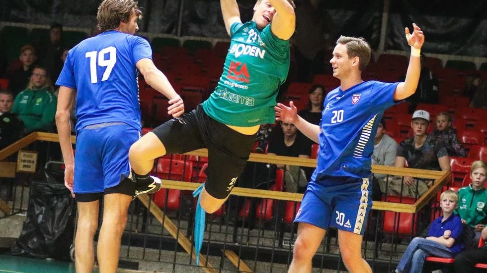 Storspelade. Mattias Lindström stod för nio fullträffar när Boden besegrade Täby under söndagen.