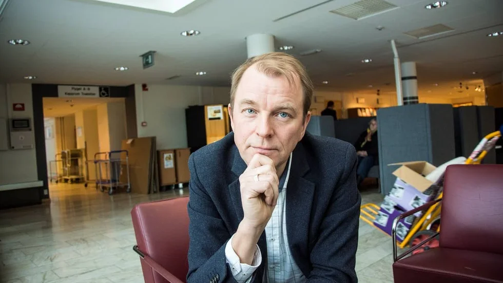 Liberal. Oppositionsregionrådet Jens Sundström (L).