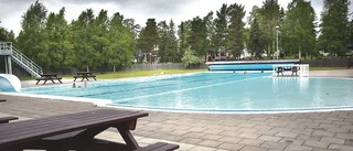 Aronsbadet stängt - bajs i poolen