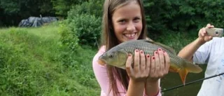 Fårösundstjejer fiskade i Slovenien