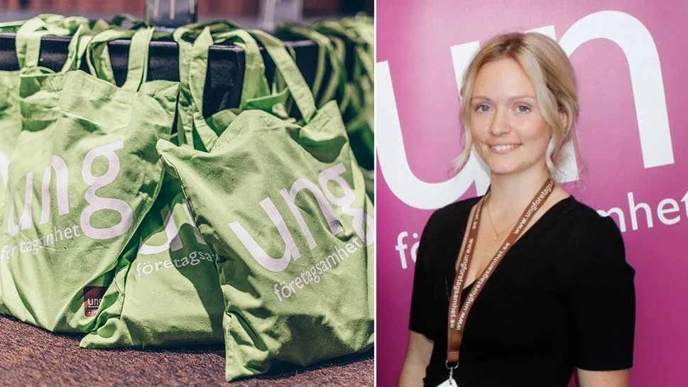 Charlotte Göthberg är projektledare på Ung Företagsamhet Södermanland.
