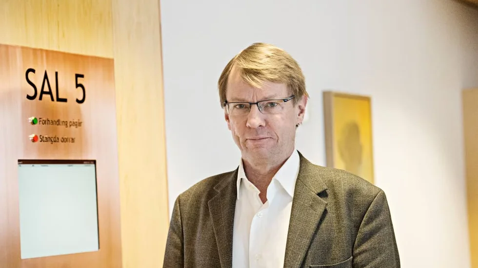 Magnus Widebeck är i dagsläget inte bekymrad över arbetsbelastningen i Nyköpings tingsrätt.
