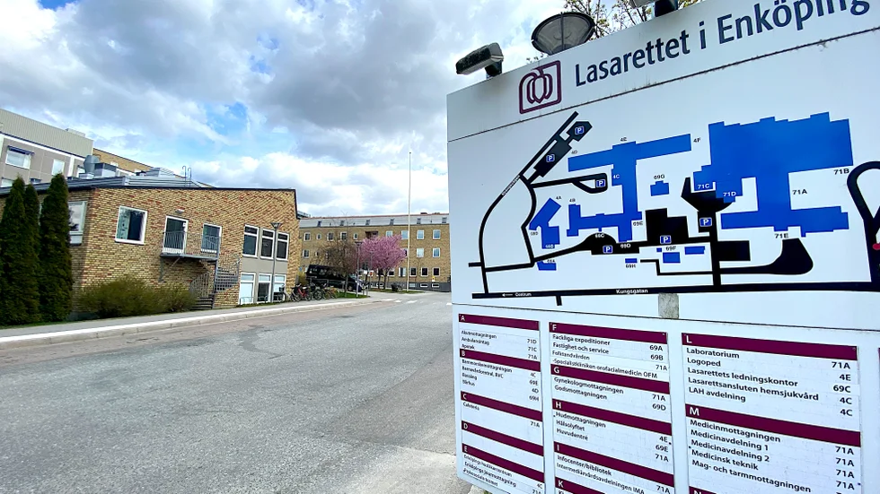 Lasarettet i Enköping uppvisade ett negativt budgetresultat för 2022.