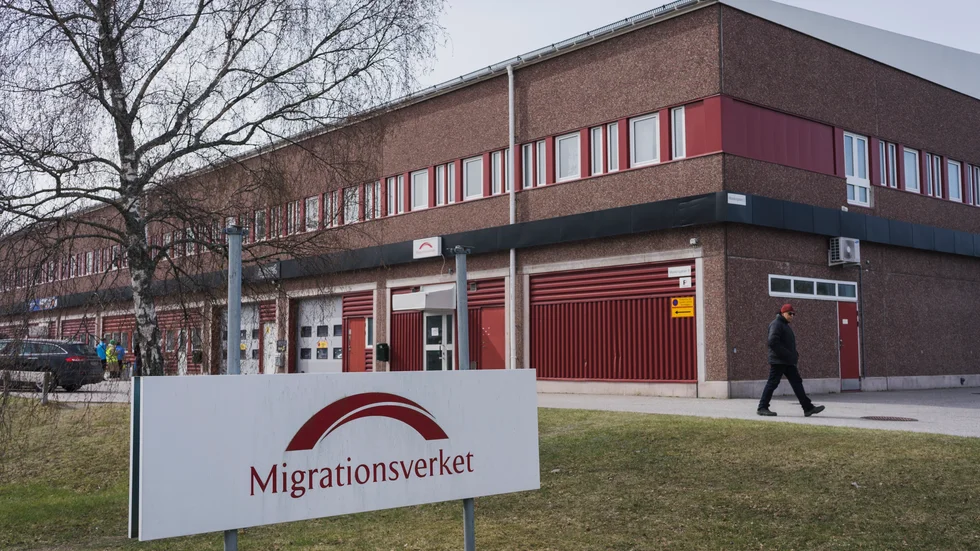 Migrationsverket i Märsta.
