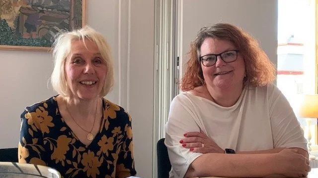 Anne Niska och Ulrika Hammarström.