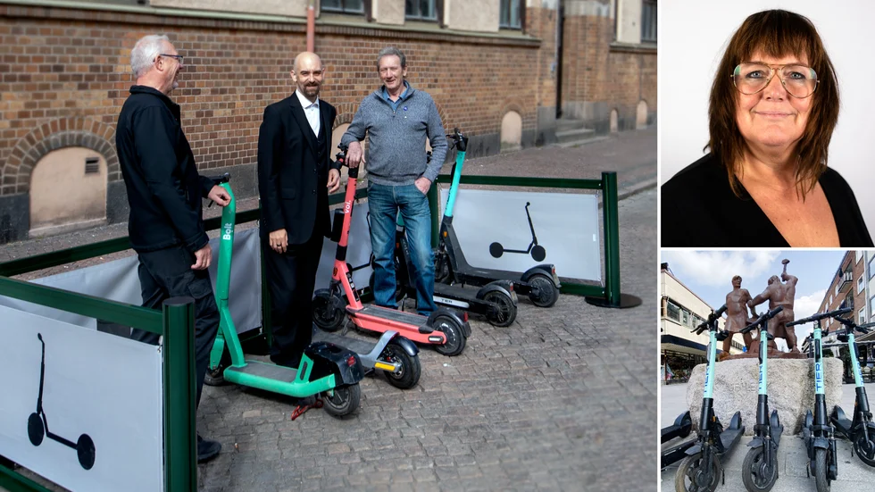 Borås kommun har nyligen presenterat sin satsning på parkeringsytor för elsparkcyklar. Men i Eskilstuna är något liknande inte på gång säger Sarita Hotti (S), ordförande för stadsbyggnadsnämnden. 