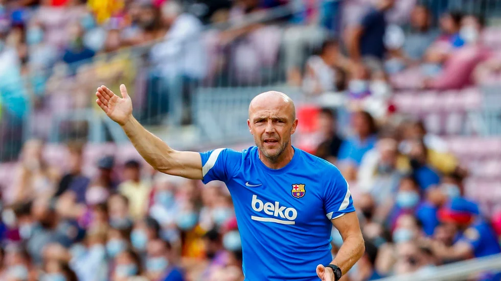 Alfred Schreuder kommer närmast från Club Brygge, men har också varit assisterande tränare under Ronald Koeman i Barcelona. Arkivbild.