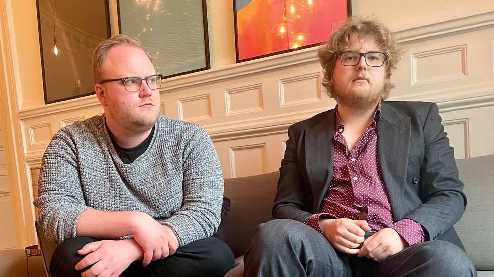 David Andersson gör podcasten Bläck Metal tillsammans med Teodor Stig-Matz.