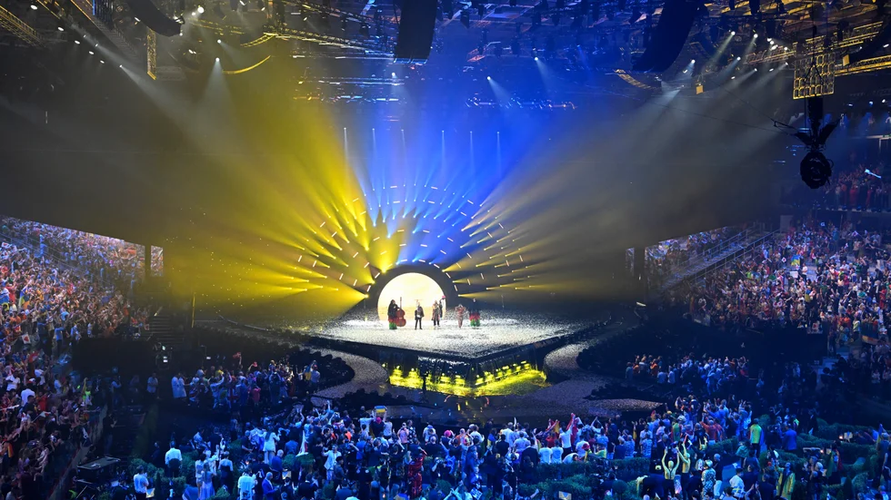 Ukrainas Kalush Orchestra vann lördagens final i Eurovision Song Contest.