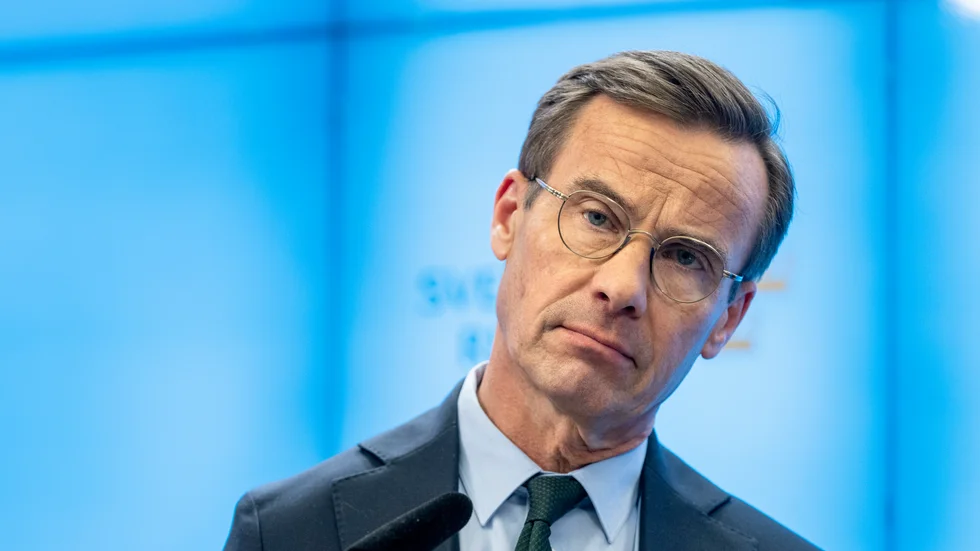 Moderaternas partiledare Ulf Kristersson. Arkivbild