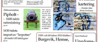 Spännande karta över Gotland i Haimdagar
