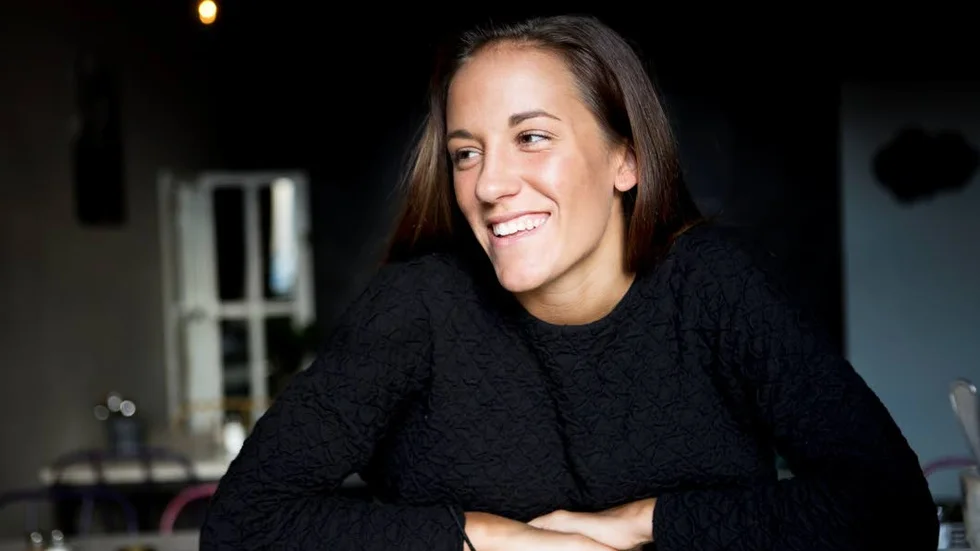 Anna Oscarsson skrev på för Glasgow i vintras. I helgen vann hon sin första titel med klubben.