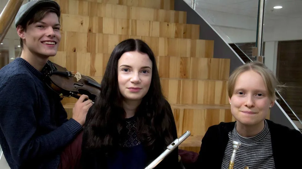 Ludvig Rödland, Ingrid Bosarfve och Saga Preis fick stipendier ur Katarina och Ann-Marie Mårtenssons Minnesfond.