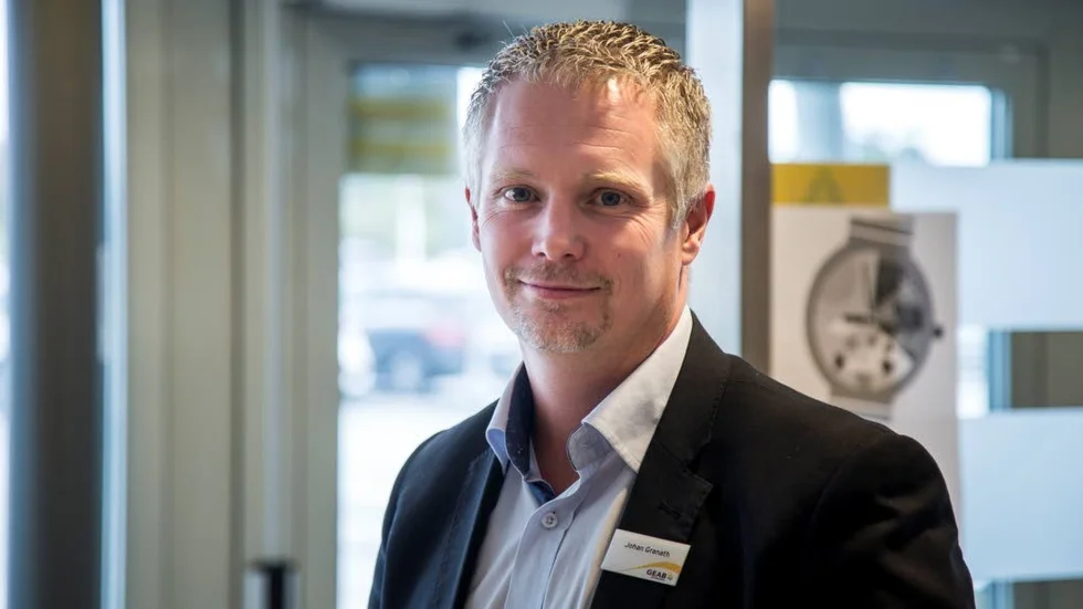 Geabs Marknadschef Johan Granath.