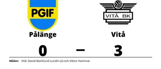 Pålänge föll hemma mot Vitå