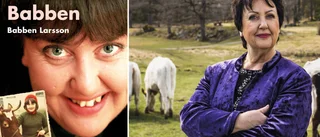 ”Känslomässigt har det kostat på” • Ljus och svärta när Babben släpper självbiografi • ”Mamma är borta i dag och kan inte försvara sig”
