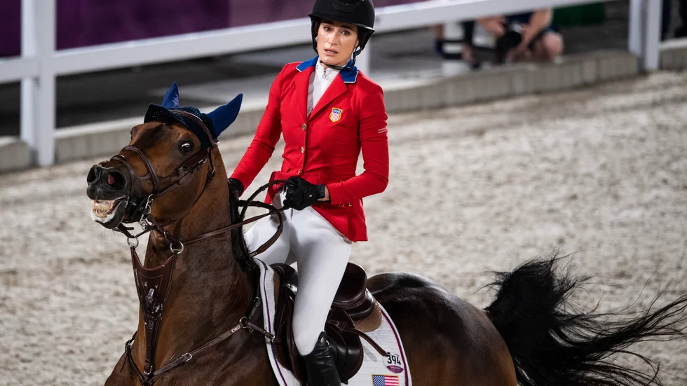 Jessica Springsteen ska tävla på Stockholms stadion. Arkivbild.