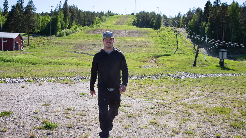 "Man måste börja med att få hit folket sedan kan man växa 
 och bygga eftersom, säger projektledaren David Gunnarstedt.