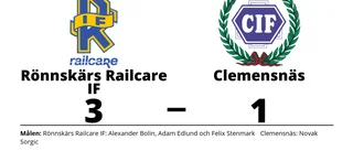 Rönnskärs Railcare IF upp i topp efter seger