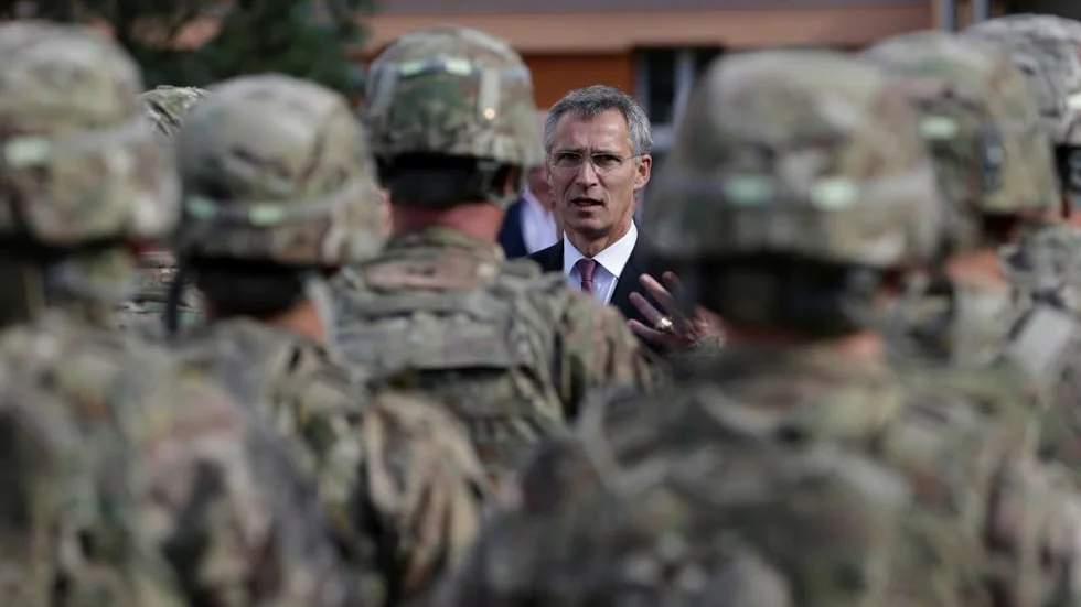 NatO. Jens Stoltenberg, Natos generalsekreterare.