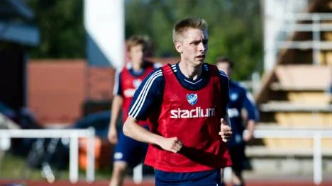 Daniel Ahonen från Lindsdal har den här veckan gjort sina första träningar med sitt nya lag.