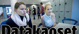Datakaos ett hot mot slutbetygen