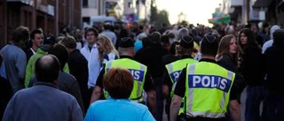 Polisen håller koll under Luleåkalaset
