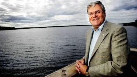 Landshövdingen i Norrbotten, Per-Ola Eriksson, är beredd att gå ganska långt när det gäller att kringgå lagen för att bevilja strandskyddet.Foto: Joel Marklund
