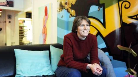 Olga Sandberg är miljöväktaren som firar en klimatsmart jul. Hon vill göra folk medvetna om vilka konsekvenser vår konsumerande får.