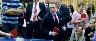 Prinsen åkte på stryk av bordtenniskung